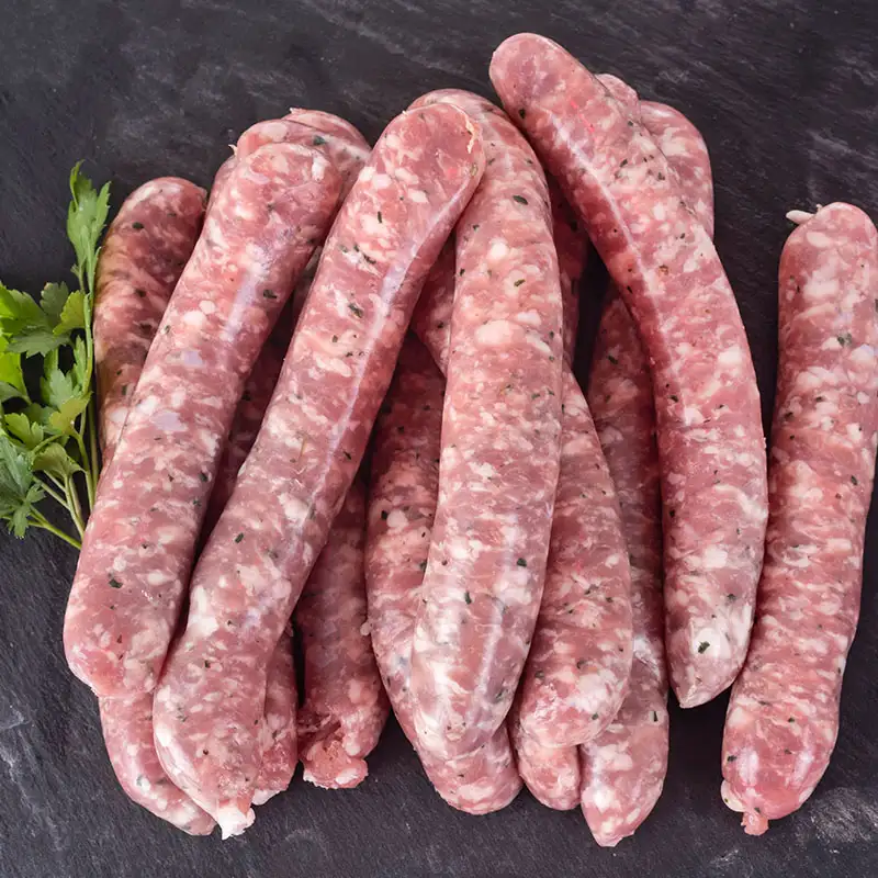 Chipolatas à l'ail des ours